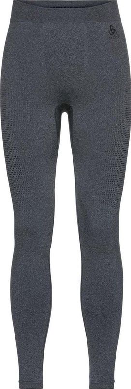 Ondergoed Odlo Men BL Bottom Long Performance Warm Eco Grey Melange Black