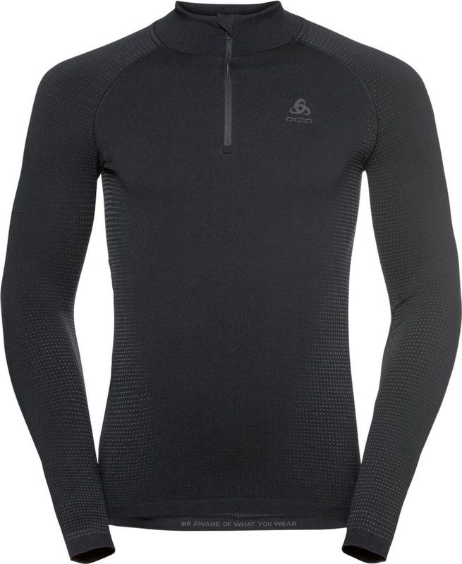 ODLO - PERFORMANCE WARM ECO - Thermoshirt - Heren - Half-Zip - Lange Mouwen