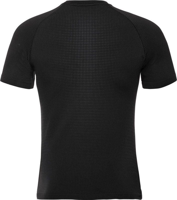 Odlo Shirt Korte Mouwen Performance Warm ECO ZWART