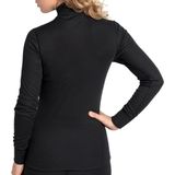 Odlo - BL Top Turtle Neck LS Half Zip Active - Ondershirt - Black - 100% Gerecycled Polyester