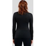 Odlo - BL Top Turtle Neck LS Half Zip Active - Ondershirt - Black - 100% Gerecycled Polyester