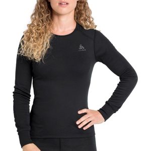 Odlo - Crew Neck Active Warm Eco T-shirt - Zwart - 100% Gerecycled Polyester