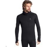 Odlo Active Warm Eco Basislaag Met Lange Mouwen En Gezichtsmasker Zwart S Man