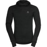 Odlo Active Warm Eco Basislaag Met Lange Mouwen En Gezichtsmasker Zwart S Man