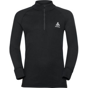 Odlo Kinder Bl Top Turtle Neck Long-Sleeve Half Zip Active 49 Black-140