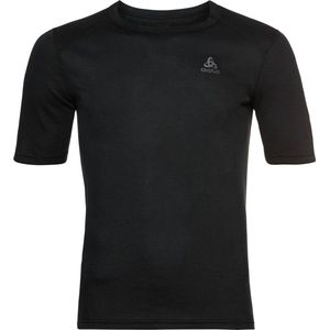 Odlo Active Warm Eco - Sportshirt - Zwart - Gerecycled Polyester