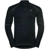 Odlo - Active X-Warm Eco - Basislaagtop - Zwart - Met Rits en Col