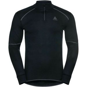 Odlo - Active X-Warm Eco - Basislaagtop - Zwart - Met Rits en Col