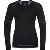 Odlo - Active X-Warm Eco - Lange Mouwen Basislaag - Zwart - Gerecycled Polyester