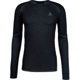 Odlo - BL Top Crew Neck LS Active X-Warm Eco - Ondershirt - Black - 100% Gerecycled Polyester