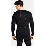 Odlo - BL Top Crew Neck LS Active X-Warm Eco - Ondershirt - Black - 100% Gerecycled Polyester