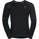 Odlo - BL Top Crew Neck LS Active X-Warm Eco - Ondershirt - Black - 100% Gerecycled Polyester