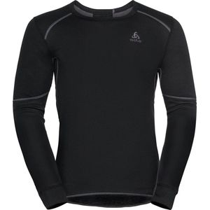 Odlo - BL Top Crew Neck LS Active X-Warm Eco - Ondershirt - Black - 100% Gerecycled Polyester