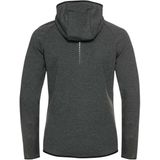 Vest Odlo Women Hoody Midlayer Run Easy 365 Black Melange