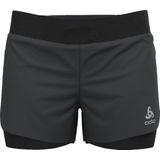 ODLO Zeroweight 2in1 Short 3'' Dames - zwart