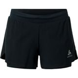 ODLO Zeroweight 2in1 Short 3'' Dames - zwart