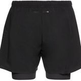 ODLO Zeroweight 2in1 Short 5'' Heren - Sportbroeken - zwart - Mannen