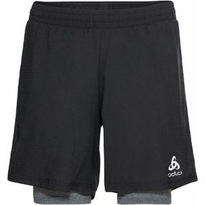 Odlo - Run Easy 7 Inch - Sportbroek - Zwart - Grijs - 100% Polyester