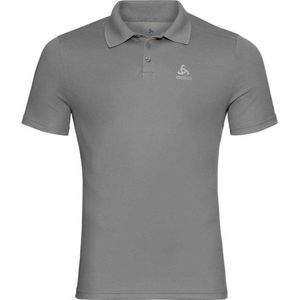 Odlo - F-Dry Poloshirt - Korte Mouwen - Zwart - 88% Polyester Gerecycled