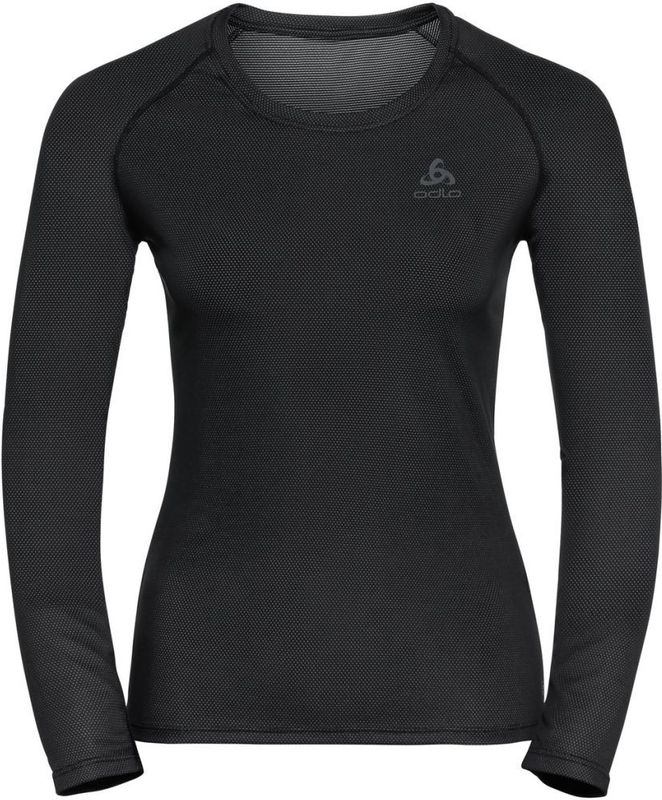 Odlo Active F-dry Light Lange Mouwen Basislaag Zwart XS Vrouw