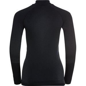 Odlo Shirt Korte Mouwen Performance Warm ECO ZWART