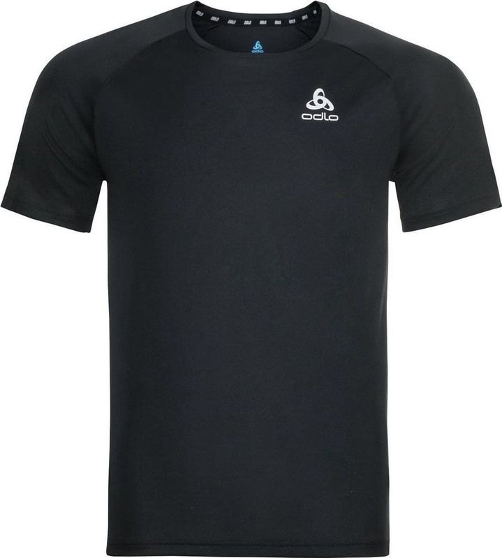 ODLO - ESSENTIAL CHILL TEC - Hardloop T-shirt - Zwart - Polyester