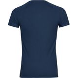 Odlo Active F-dry Light Korte Mouwen Basislaag Blauw S Man