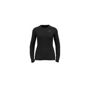 Ondershirt Odlo Women Bl Top Crew Neck L/S Fundamentals Active Black-L