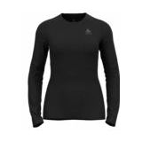 Odlo - Bl Top Crew Neck L/S Fundamentals Active - Ondershirt - Zwart