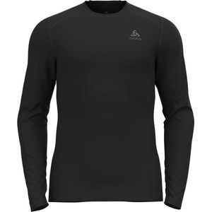 Odlo - Bl Top Crew Neck L/S Fundamentals Active - Ondershirt - Zwart