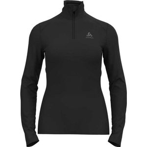 Odlo Fundamen - Lange Mouwen Basislaag - Zwart - Gerecycled Polyester