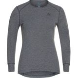 ODLO - BL TOP Crew neck l s ACTIVE WARM - Vrouwen - Thermoshirt - Grijs