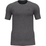 Ondershirt Odlo Men BL Top Crew Neck S/S Active Warm Eco Odlo Steel Grey Melange