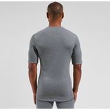 Ondershirt Odlo Men BL Top Crew Neck S/S Active Warm Eco Odlo Steel Grey Melange