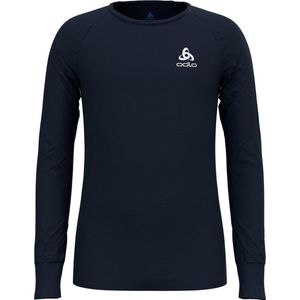 Odlo - BL Top Crew Neck LS Active Warm Eco Kid - Ondershirt - Dark Sapphire