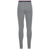 Odlo - BL Bottom Long Active Warm Originals Eco - Thermobroek - Odlo Steel Grey Melange - 100% Gerecycled Polyester