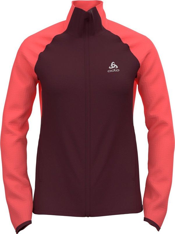 Odlo Jacket Zeroweight Warm Hybrid Roze