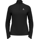 Odlo Essential Ceramiwarm Midlayer 1/2 Zip Dames - Zwart - Maat XS