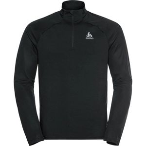 Longsleeve Odlo Men Midlayer 1/2 Zip Essential Ceramiwarm Black