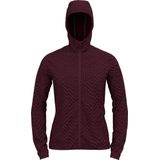 Odlo - Corviglia Kinshi - Fleece - Rood - Met Volledige Rits