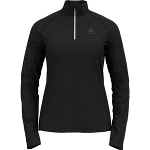 Odlo Besso Fleece Met Halve Rits Zwart S Vrouw