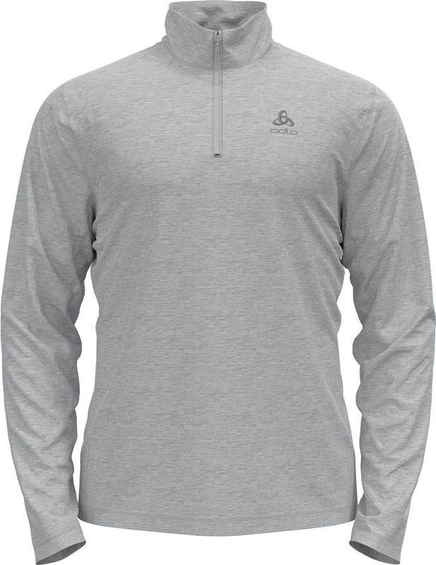 Odlo - Mid Layer 1/2 Zip Berra - Longsleeve - Black - Gerecycled Materiaal