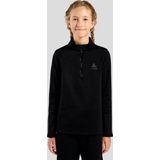 Odlo Middenlaag Loopshirt Halve Rits BERRA Kinderen ZWART4