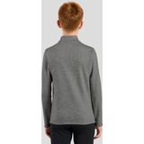 Odlo Unisex Midlayer 1/2 zip BERRA KIDS sweatshirt, grijs melange, 104