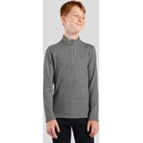 Odlo Unisex Midlayer 1/2 zip BERRA KIDS sweatshirt, grijs melange, 104