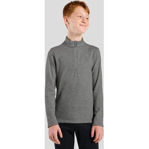Odlo Unisex Midlayer 1/2 zip BERRA KIDS sweatshirt, grijs melange, 104