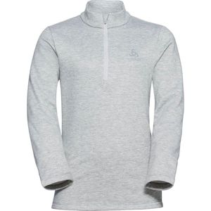 Odlo Unisex Midlayer 1/2 zip BERRA KIDS sweatshirt, grijs melange, 104