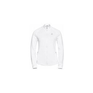 Longsleeve Odlo Women Mid Layer Full Zip Berra White