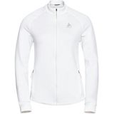 Longsleeve Odlo Women Mid Layer Full Zip Berra White