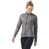 Odlo - Mid Layer Full Zip Tencia - Longsleeve - Dark Grey Melange - 93% Polyester